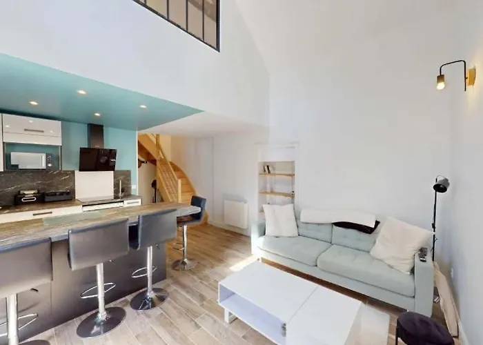 Ferienhaus Maison Cosy A 2 Pas De La - Sejour A Deux Luc-sur-Mer